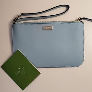 NEW Kate Spade Blue Wristlet